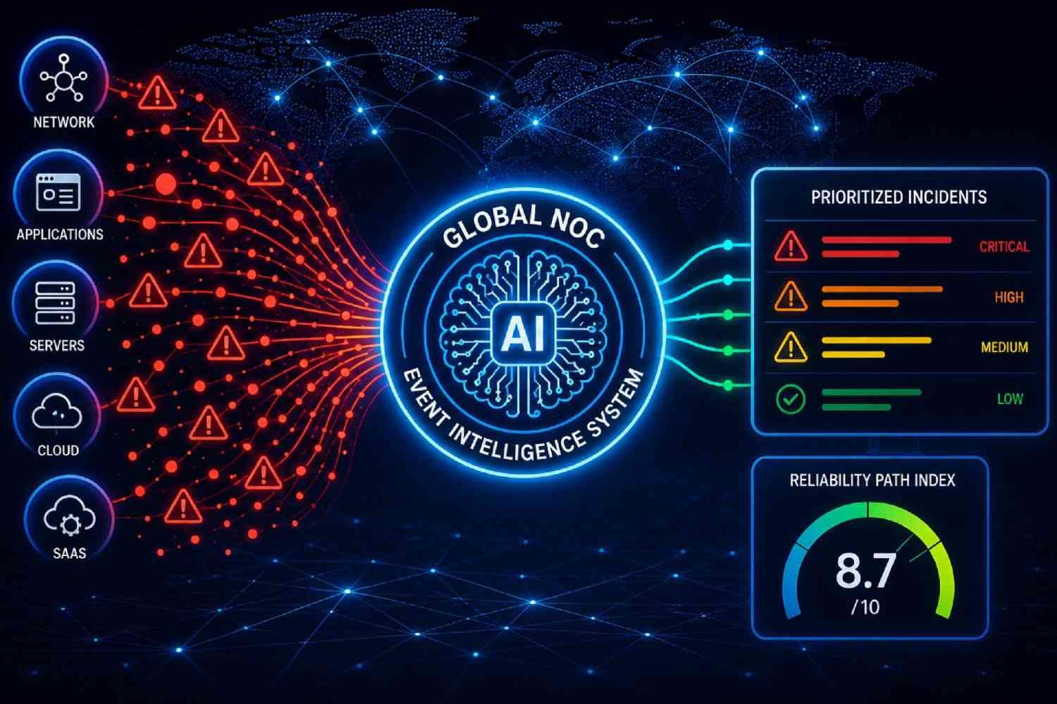 Event Intelligence System: Reduce MTTR for Global NOC