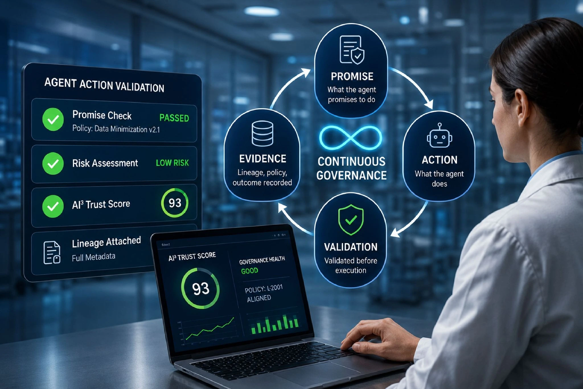 ISO/IEC 42001 Compliance with Promise Theory